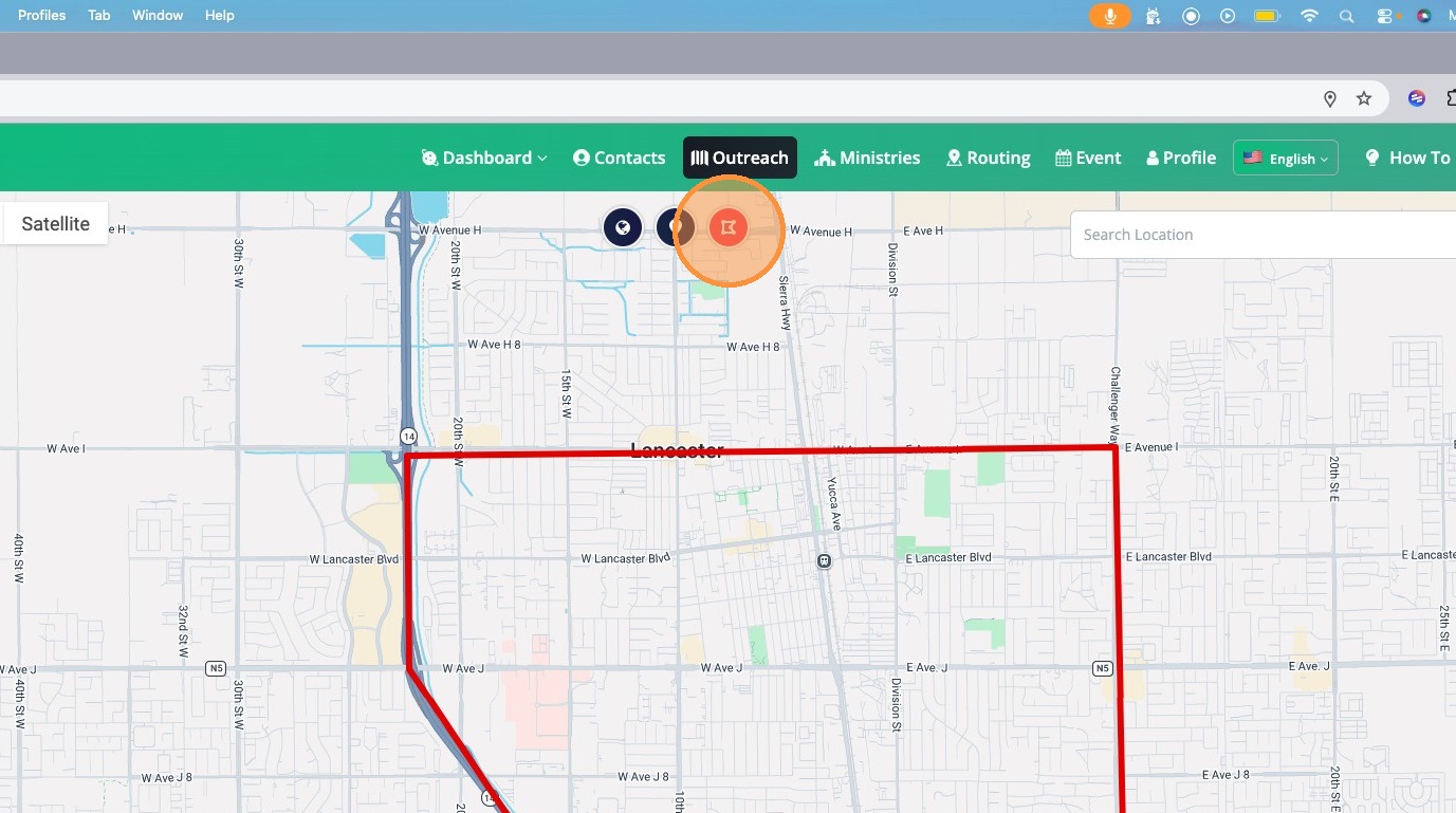 Click the Add a Map button from the toolbar icons